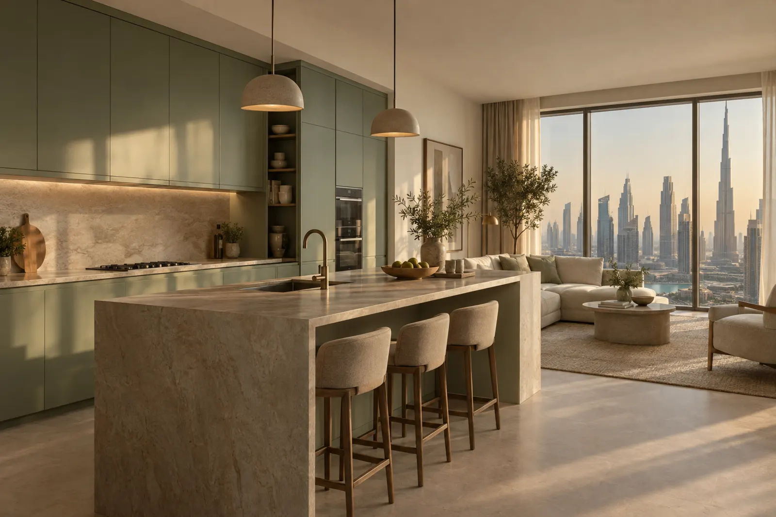 Two bedrooms in Downtown Views, Downtown Dubai